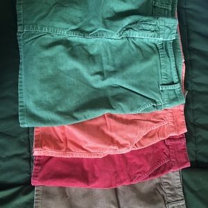 Four JCrew Corduroy Miniskirts all Size 4